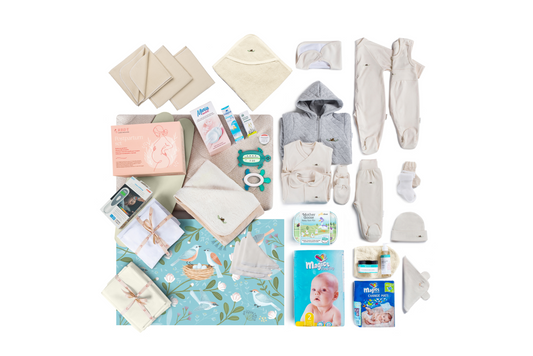 Baby's Nest kūdikio kraitelis su organine medvilne Paradise