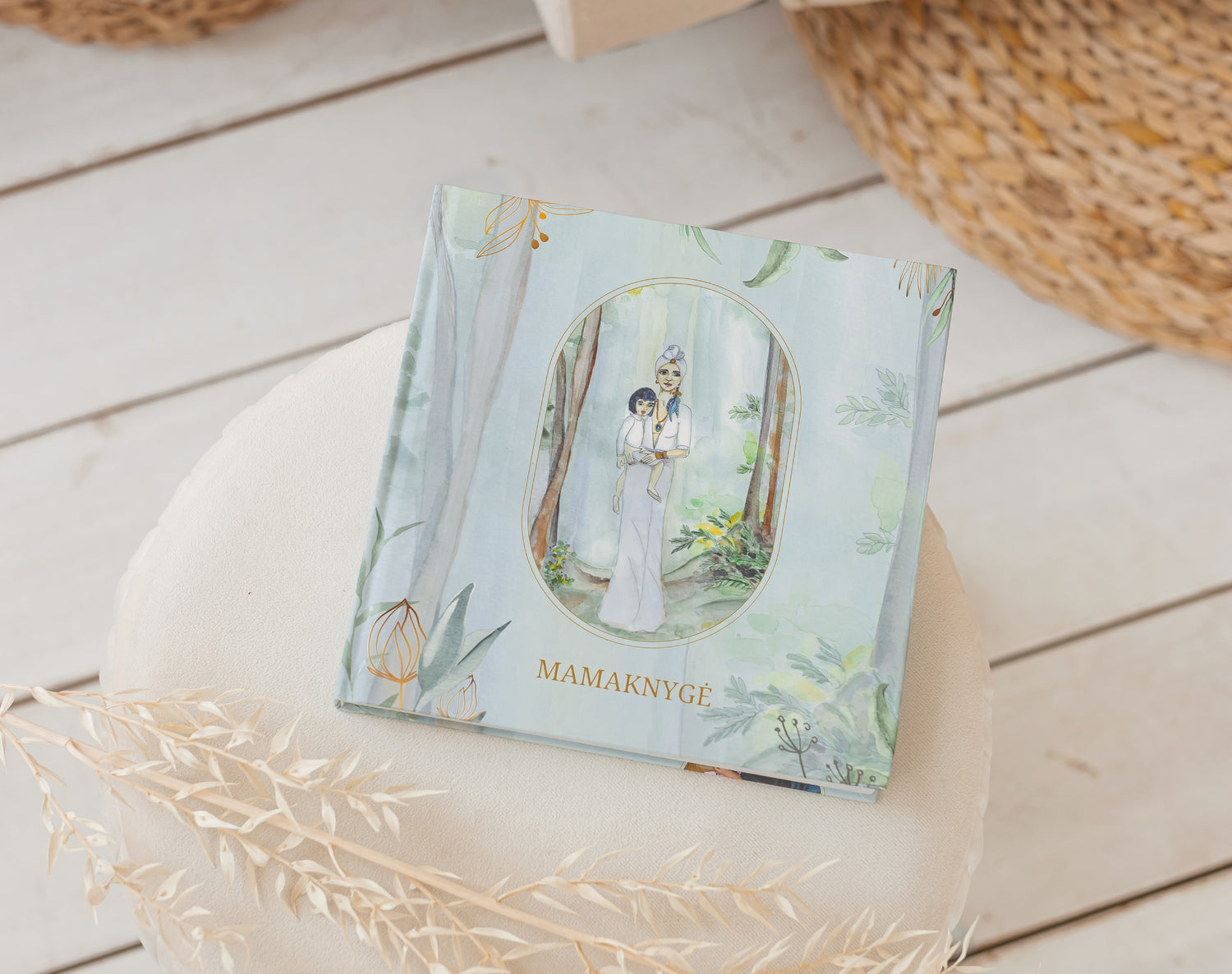 Baby's Nest - naujagimio rinkinys, mamos knyga, dovana mamai