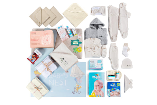 Kūdikio lizdelis su organine medvilne