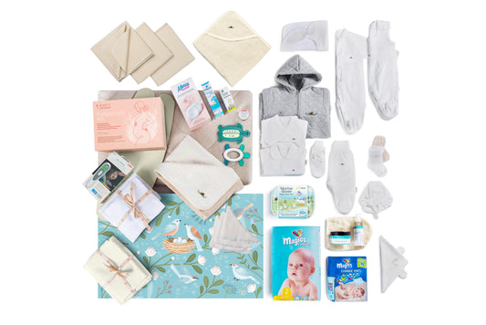 Baby's Nest kūdikio kraitelis su natūralia medvilne Paradise