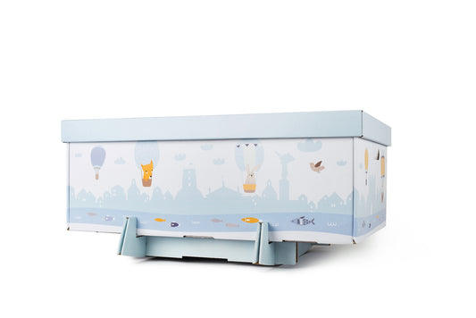 Kūdikio lizdas su organine medvilne Miestas